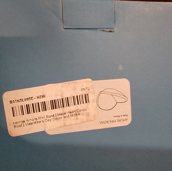 Nambe amore metal heart trinket dish - Picture 4 of 11